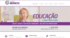 Desktop Screenshot of colegioriopreto.com.br