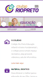 Mobile Screenshot of colegioriopreto.com.br